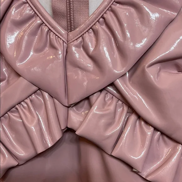 🎀🩷🤍🌸Fashion Nova Peppa Latex Dress🎀🩷🌸🤍 - Picture 5 of 7